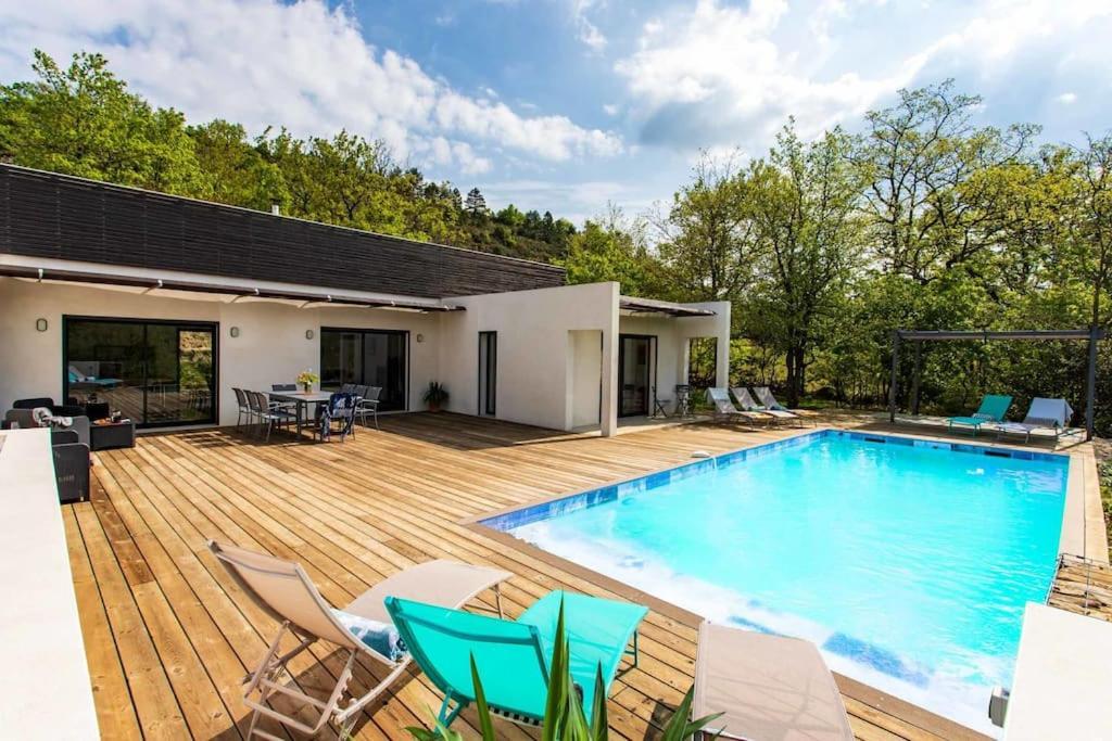 Villa Blanche, Contemporary, Cathars, Couiza, Carcassonne Zewnętrze zdjęcie